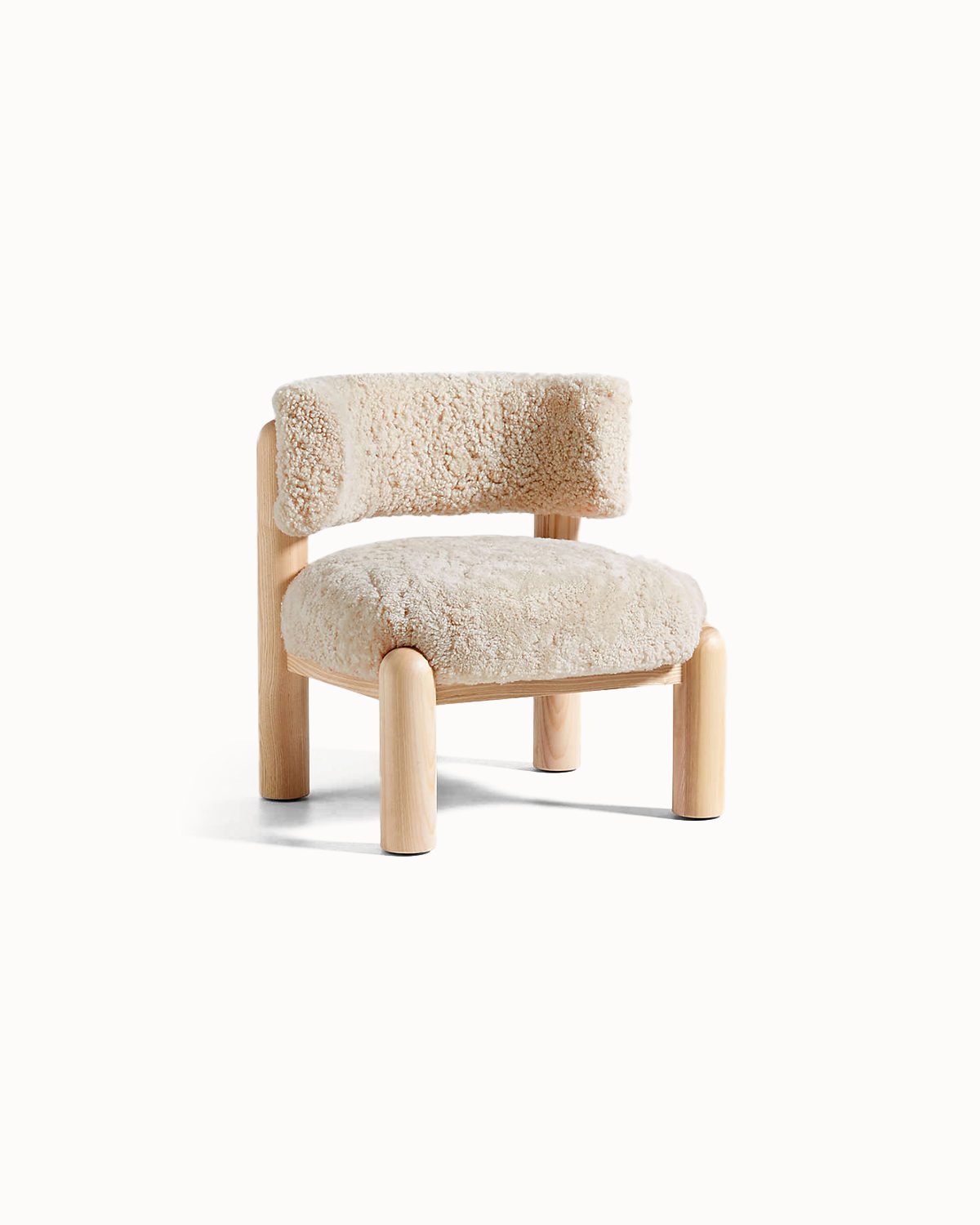 Harper Shearling Accent Chair - Imagen 2