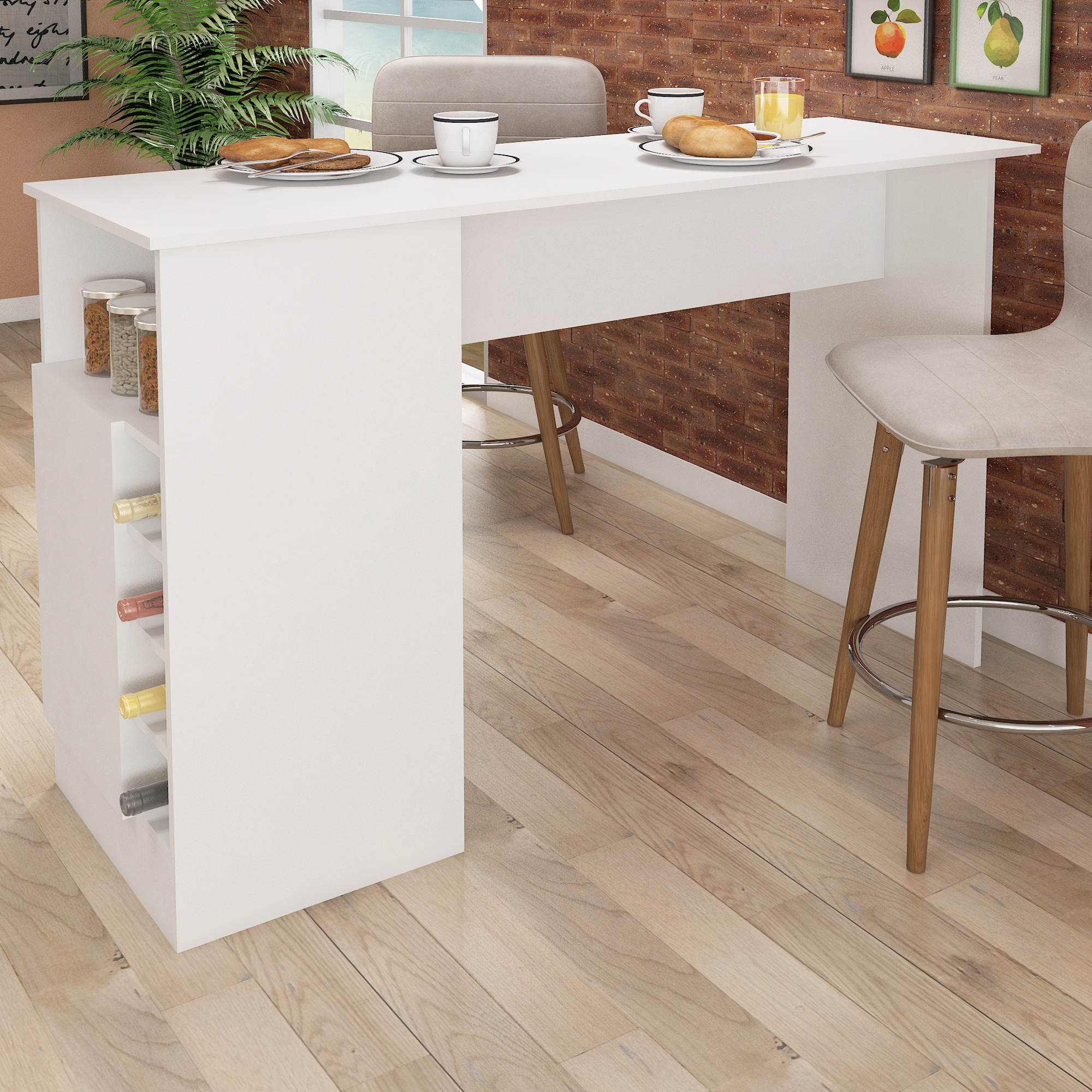 Mesa Gourmet Adela Blanco