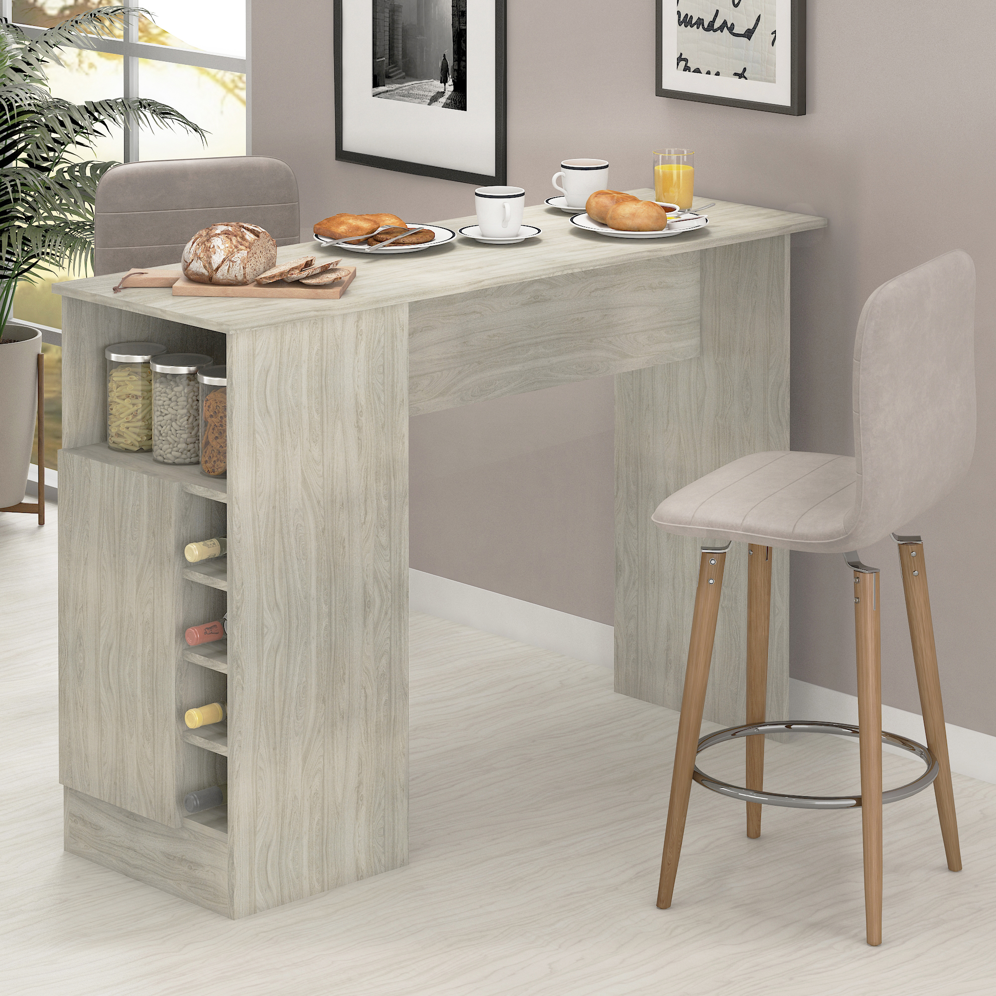 Mesa Gourmet Adela legno