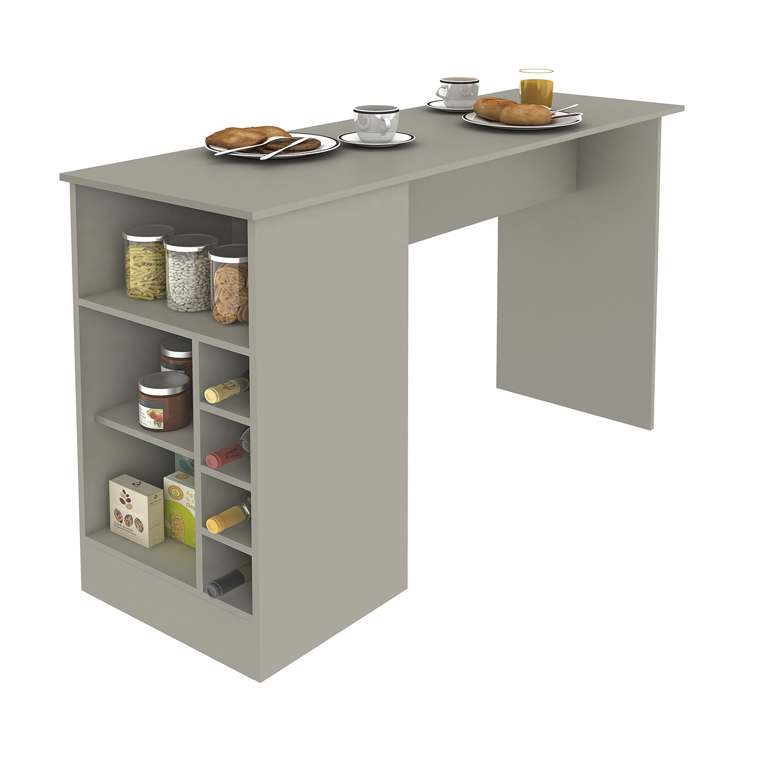 Mesa Gourmet Adela Cinza - Imagen 2